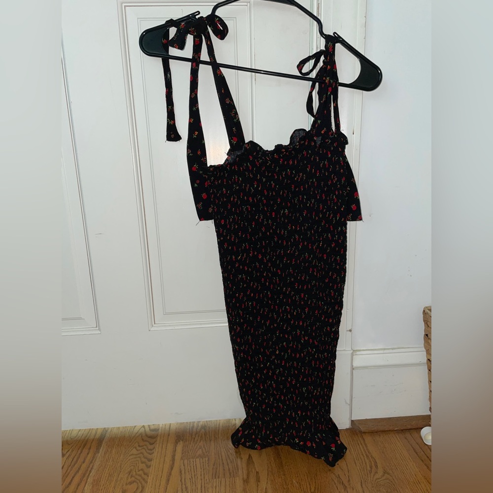 Bella smocked slip dress